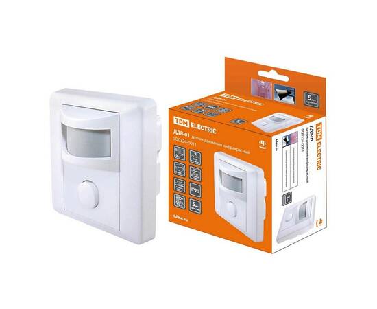Датчик движения инфракрасный TDM Electric ДДВ-01 SQ0324-0011