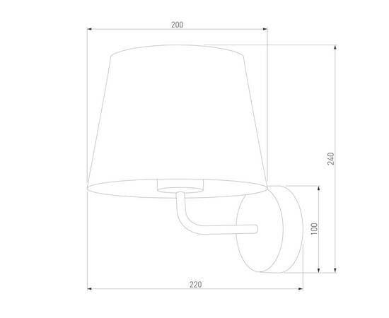 Бра TK Lighting 1882 Maja, изображение 2
