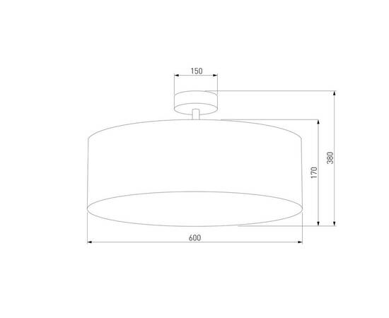 Потолочный светильник TK Lighting 4242 Rondo White, изображение 3