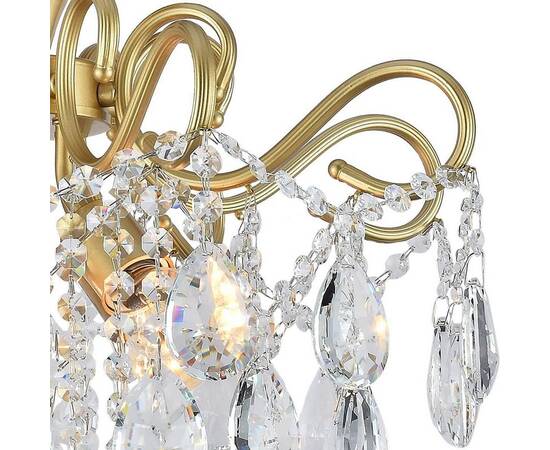 Потолочная люстра Reluce 04066-0.3-04 MATT GOLD+CR, изображение 3