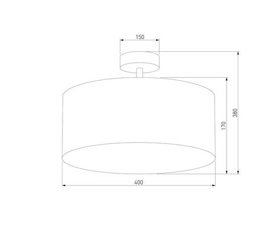 Потолочный светильник TK Lighting 4243 Rondo White, изображение 3