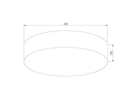 Потолочный светильник TK Lighting 1587 Rondo Black, изображение 3