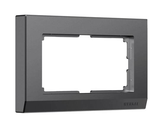 Рамка Werkel Stark для двойной розетки графит W0081864 4690389194542
