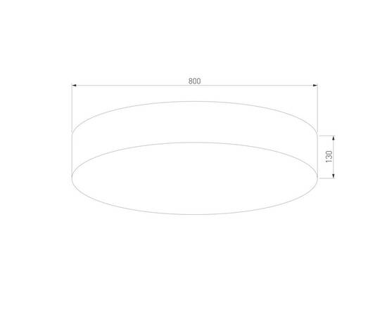 Потолочный светильник TK Lighting 2725 Rondo Graphite, изображение 2