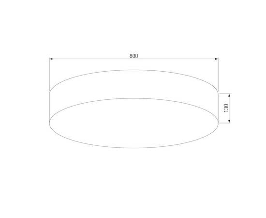 Потолочный светильник TK Lighting 2725 Rondo Graphite, изображение 3