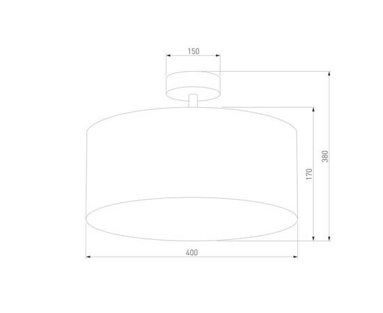 Потолочный светильник TK Lighting 4246 Rondo Black, изображение 2