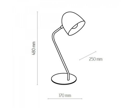 Настольная лампа TK Lighting 5036 Soho Black, изображение 3