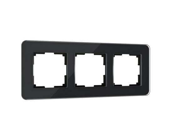 Рамка Werkel Elite на 3 поста черный W0032448 4690389196225