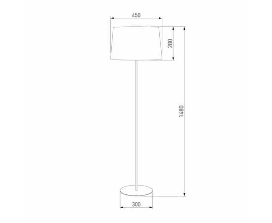 Торшер TK Lighting 2920 Maja Black, изображение 3