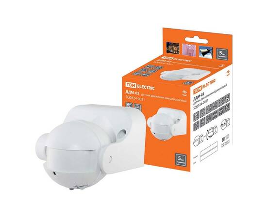 Датчик движения микроволновый TDM Electric ДДМ-02 SQ0324-0021