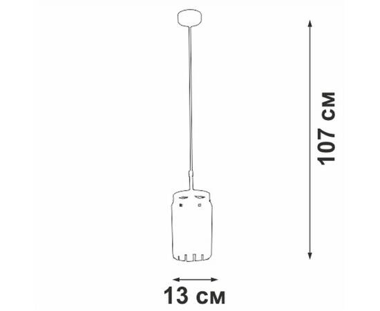 Подвесной светильник Vitaluce V5151-0/1S, изображение 4