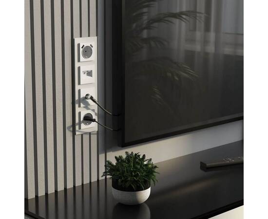 ТВ-розетка Werkel белый W1183061 4690389192296, изображение 3