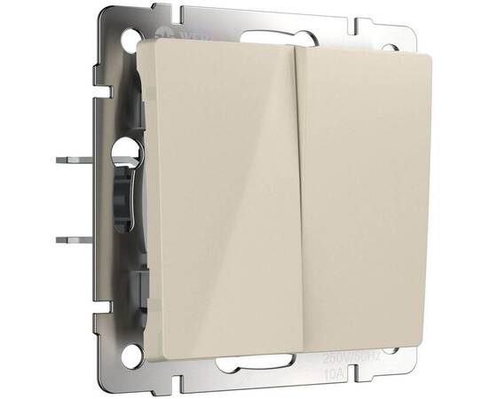 Перекрестный переключатель двухклавишный Werkel W1123003 4690389182150