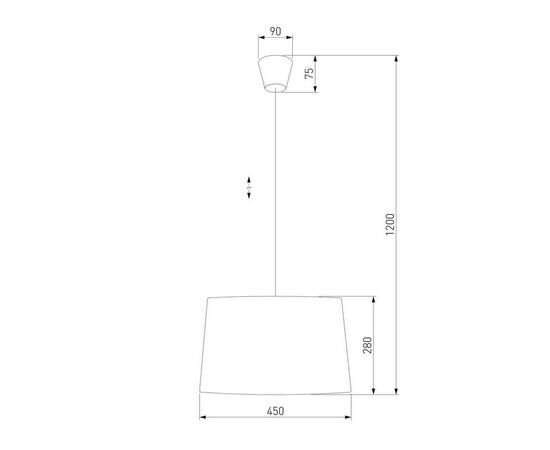 Подвесной светильник TK Lighting 1885 Maja Black, изображение 3