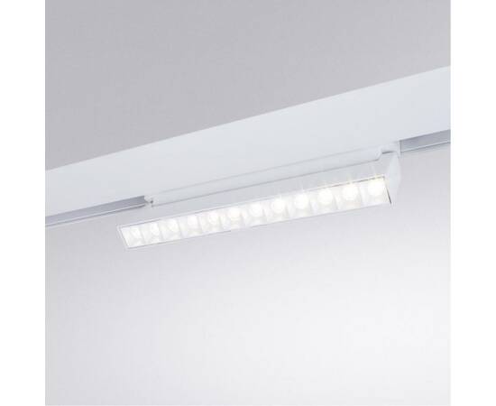 Трековый светодиодный светильник Arte Lamp Linea A4668PL-1WH, изображение 2