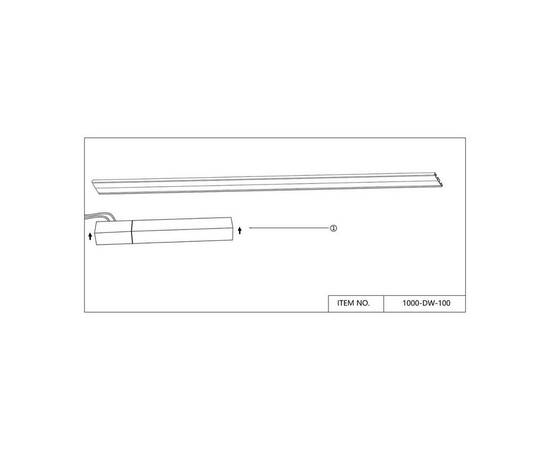 Блок питания Favourite Unika 42V 100W IP20 1000-DW-100, изображение 2