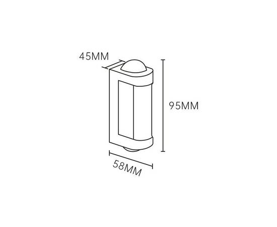 Уличный настенный светодиодный светильник Escada 30006W/01Led, изображение 2