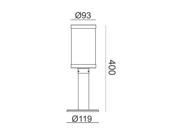 Уличный светильник Escada Urban 30003G/01, изображение 2