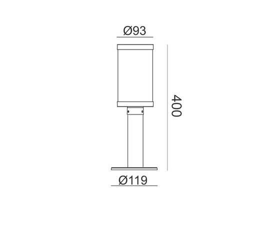 Уличный светильник Escada Urban 30003G/03, изображение 2