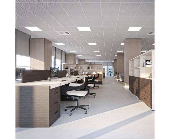 Светодиодная панель Feron Master ДВО 36W-4000К-595х595х40-опал 48787, изображение 5