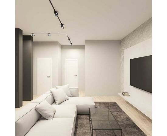 Трековый светодиодный светильник Denkirs Smart Linear DK8027-BK, изображение 5