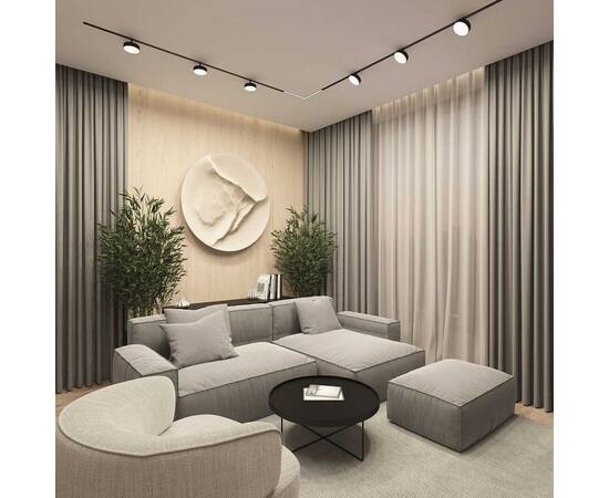 Трековый светодиодный светильник Denkirs Smart Linear DK8070-BK, изображение 5