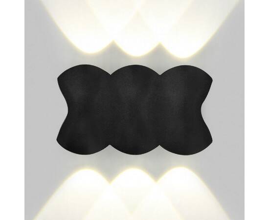 Уличный настенный светодиодный светильник IMEX Cross IL.0014.0019-6-BK, изображение 2