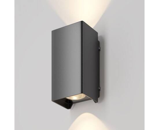 Уличный настенный светодиодный светильник Maytoni Shell O570WL-L10B3K, изображение 5