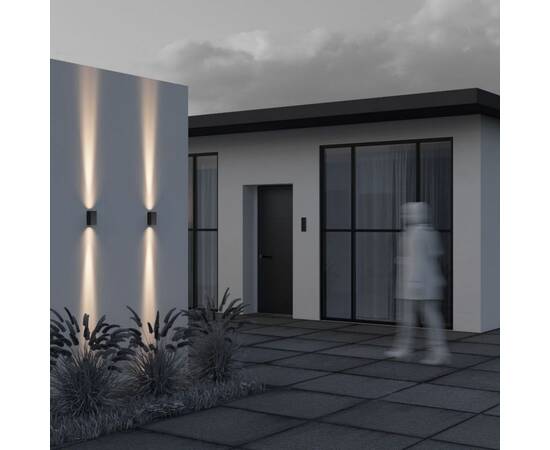 Уличный настенный светодиодный светильник Maytoni Shell O570WL-L10B3K, изображение 6