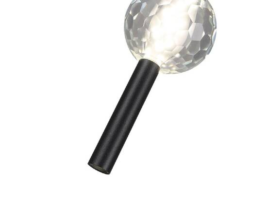 Подвесной светодиодный светильник Crystal Lux Elvira SP8W LED 4000K BLACK, изображение 3