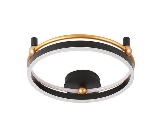 Потолочный светодиодный светильник Crystal Lux Fernando PL48W Led Black/Gold