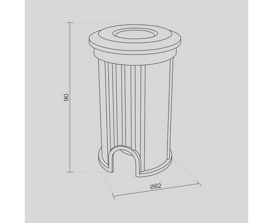 Ландшафтный светодиодный светильник Maytoni Flash O044DL-L1S3K3, изображение 2