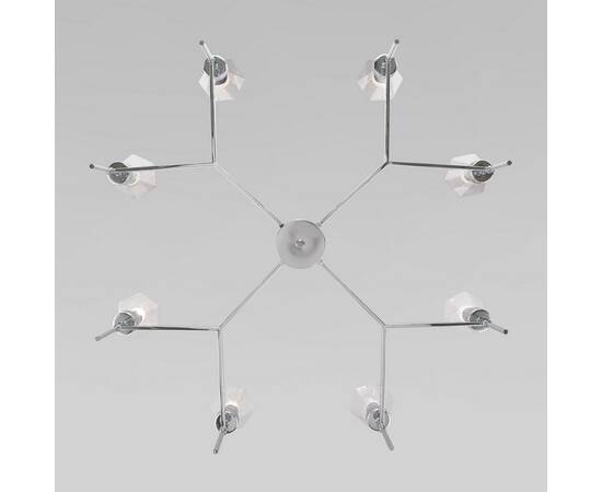 Потолочная люстра Eurosvet Prism 60143/8 хром, изображение 3