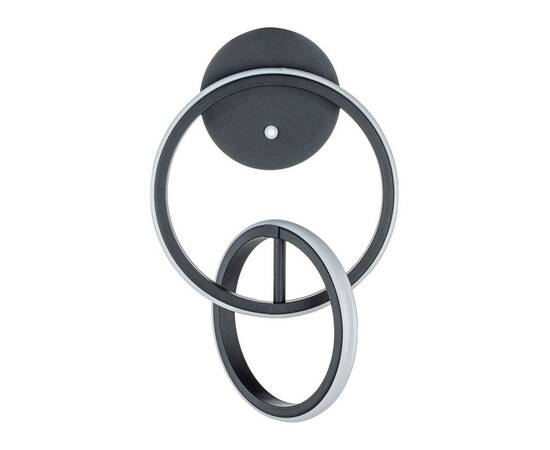 Настенный светодиодный светильник Escada Relation 10230/SG LED Black, изображение 2