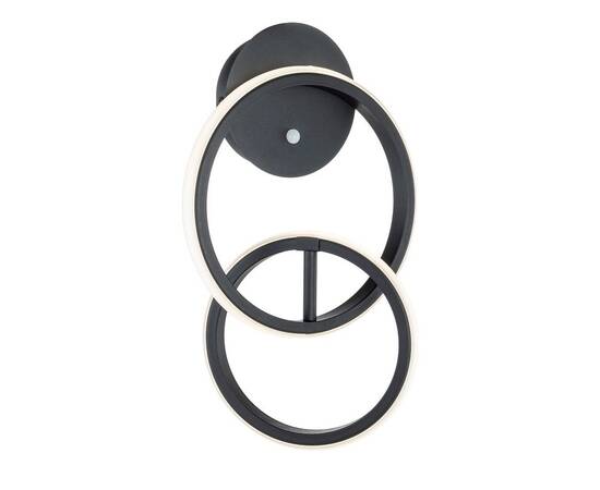 Настенный светодиодный светильник Escada Relation 10230/SG LED Black, изображение 3