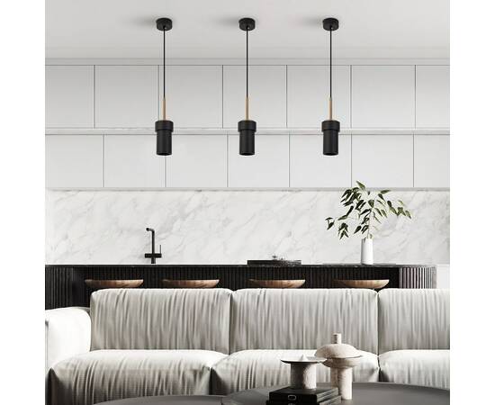 Подвесной светильник Eurosvet Pebble 50264/1 черный, изображение 3