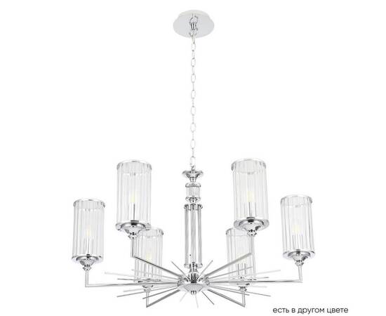 Подвесная люстра Crystal Lux Gloria SP6 Chrome, изображение 5