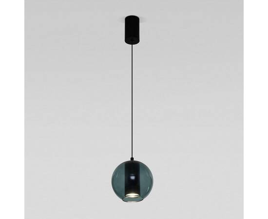 Подвесной светодиодный светильник Eurosvet Cobble 50258/1 LED бирюзовый