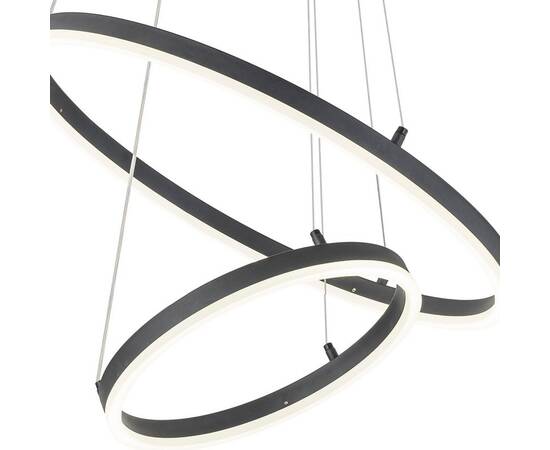 Подвесной светодиодный светильник Escada Void 10254/2LED Black APP, изображение 5