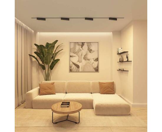 Трековый светодиодный светильник Denkirs Edder DK6434-BK, изображение 4