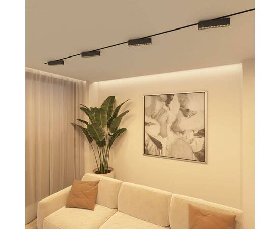 Трековый светодиодный светильник Denkirs Edder DK6434-BK, изображение 5