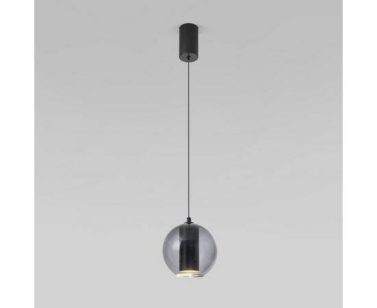 Подвесной светодиодный светильник Eurosvet Cobble 50258/1 LED дымчатый