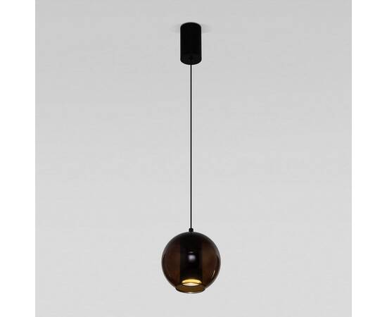 Подвесной светодиодный светильник Eurosvet Cobble 50258/1 LED шоколад