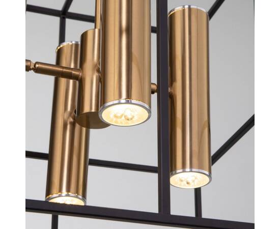 Подвесная люстра Eurosvet Adamson 70142/8 латунь, изображение 2