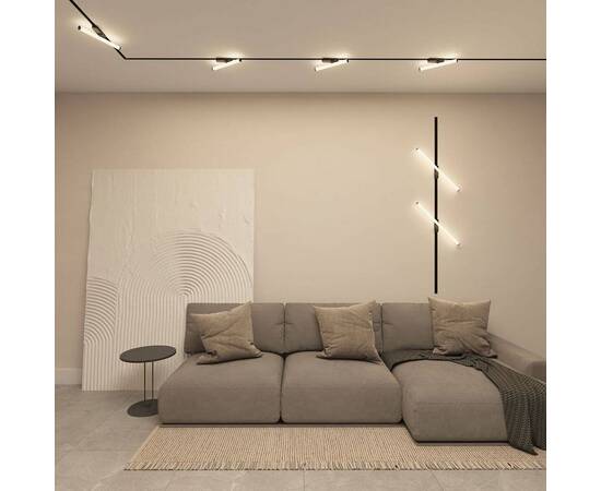 Трековый светодиодный светильник Denkirs Strom DK6448-BK, изображение 4