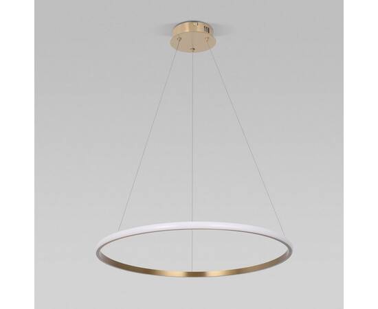 Подвесной светодиодный светильник Eurosvet Collars 90264/1 латунь, изображение 2