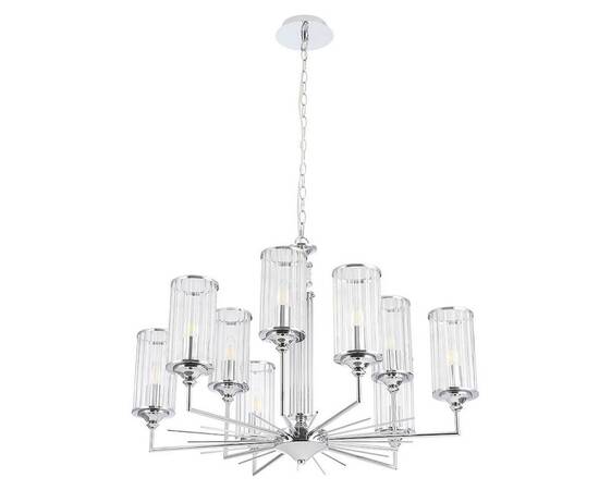Подвесная люстра Crystal Lux Gloria SP9 Chrome, изображение 4