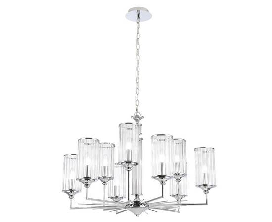 Подвесная люстра Crystal Lux Gloria SP9 Chrome, изображение 5