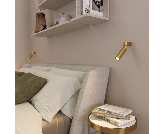 Светодиодный спот Eurosvet Pitch 20143/1 LED латунь, изображение 3