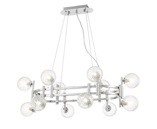 Подвесная люстра Crystal Lux Luxury SP12L Chrome, изображение 3